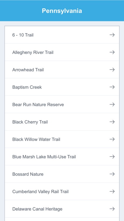 Pennsylvania National Recreation Trails