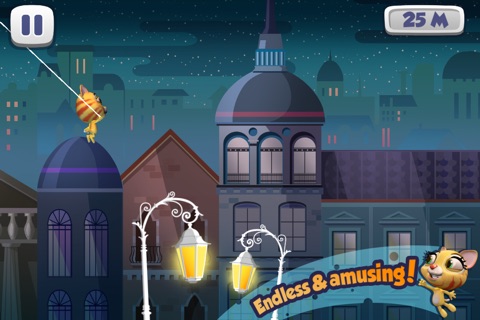 Rope Hero Cat – City Spider Kitty Swinging And Flying Adventure - Game For Kids screenshot 4