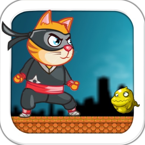Ninja Cat Running ! icon