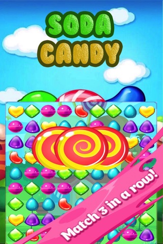 Soda Candy Pop Mania-Candy Match 3 Crush Game For Kids and Girls HD screenshot 2
