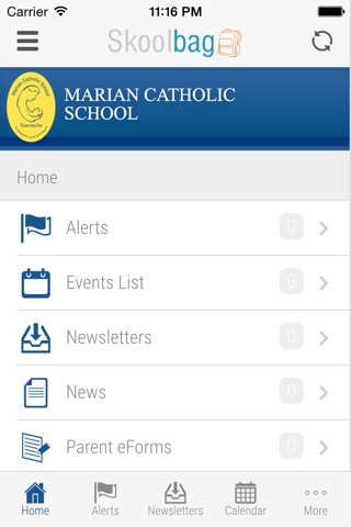 Marian Catholic School Currajong - Skoolbag screenshot 3