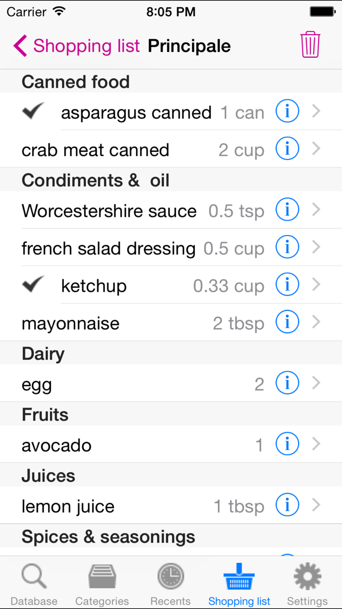 Recipe Organizer ShopNCook Lite