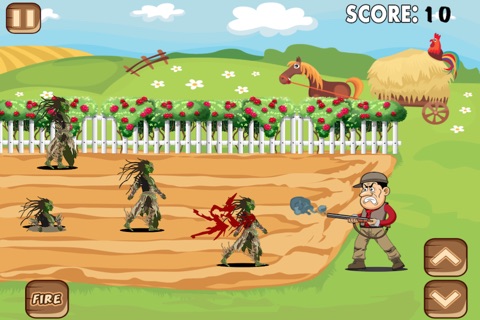 Angry Dead Plants Monster Battle ULTRA - Fast Target Zombie Warrior screenshot 2