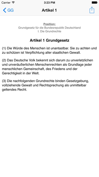 Grundgesetz (GG)