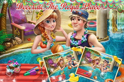 Prince and Princess pool celebration screenshot 2