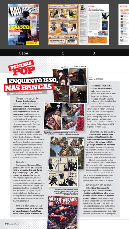 Mundo dos SuperHeróis Revista