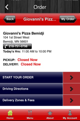 Giovanni's Pizza Bemidji screenshot 3