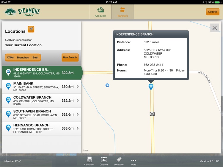 Sycamore Bank for iPad screenshot-4