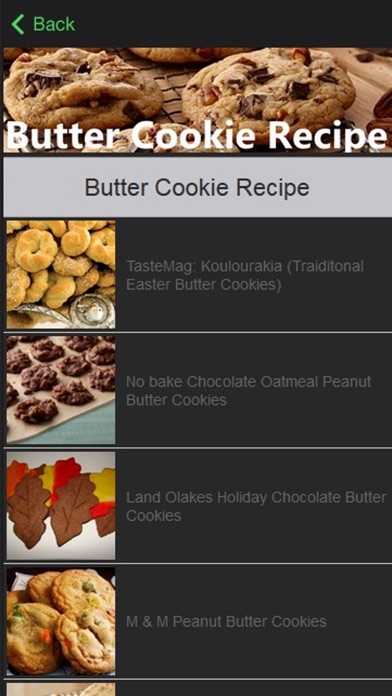 How to cancel & delete Butter Cookie Recipe from iphone & ipad 1
