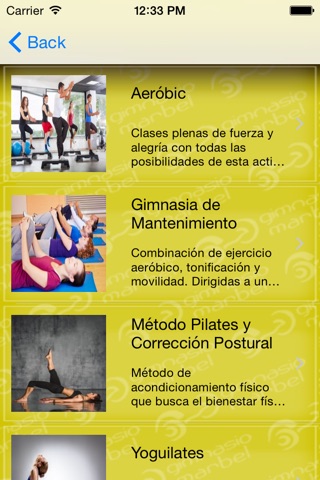 Gimnasio Marbel screenshot 2