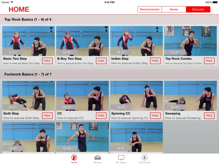 Hip-Hop Video Lessons: Break-Dance