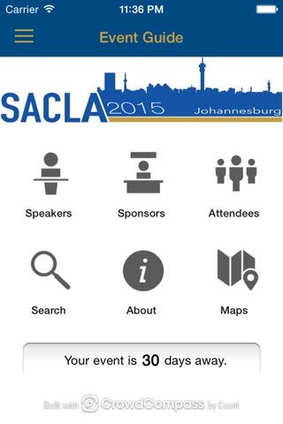 SACLA 2015 @ Wits screenshot 3