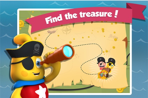 Gold Trace - Icky the Pirate's Treasure Trace! Learn Upper & Lowercase ABC - Lesson 3 of 3 Free screenshot 4