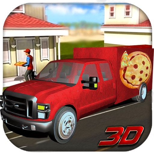 City Pizza Delivery Van Simulator 3D icon