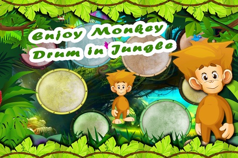Monkey Baby Drums  - Kids Musical Drumming Station screenshot 2
