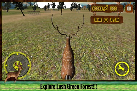 Wild Deer Revenge Simulator 3D – Control the crazy stag & smash the animals screenshot 4