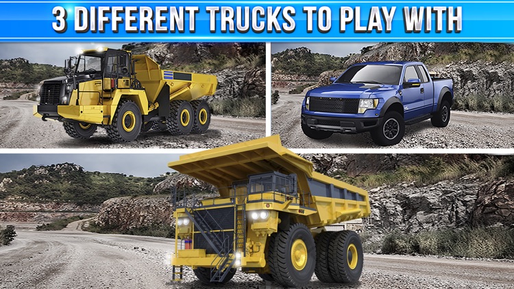 Quarry Driver Parking Game - Real Mining Monster Truck Car Driving Test Park Sim Racing Games