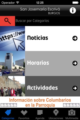 Parroquia San Josemaria Burgos screenshot 2