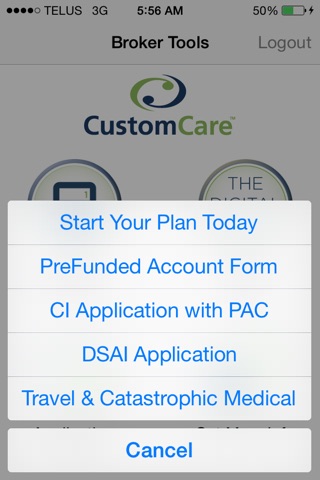 CustomCare Broker Tools App screenshot 4