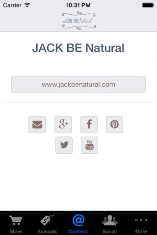 JackBeNatural screenshot 3