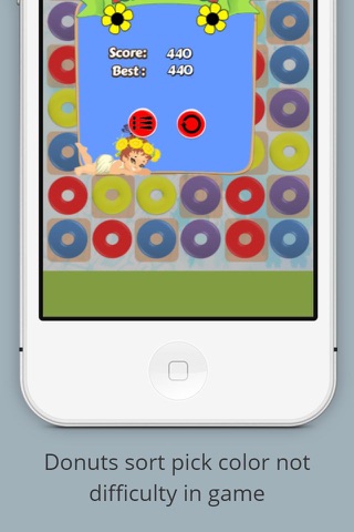 Donuts sort pick color not difficulty in game screenshot 2