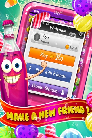 `` Ace Candy Mania `` - fun match 3 rumble of rainbow puzzle's for kids free screenshot 4