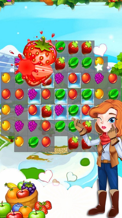 Match Fruit Game: Connect Master