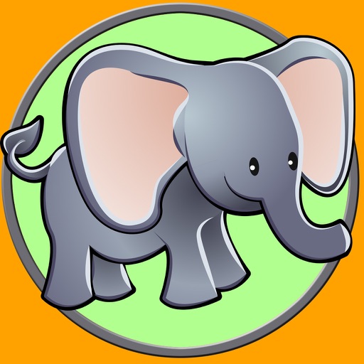 jungle animals and game for kids - free game icon