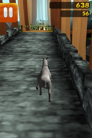 Angry Goat Run - A goat running 3d simulator game screenshot 4