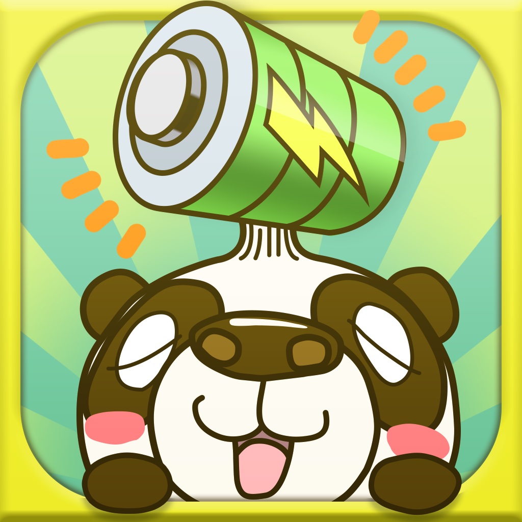 Rollin' Panda -collectting a cute sticker- icon