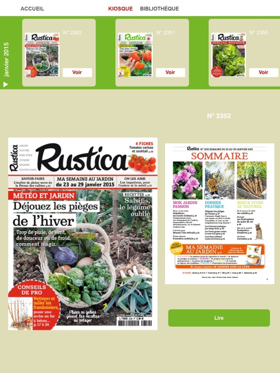 Rustica le magazine au jardin