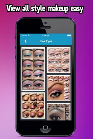 Eye Makeup Step By Step 2015 screenshot 3