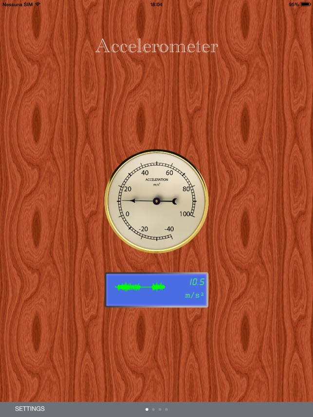 Accelerometro Screenshot
