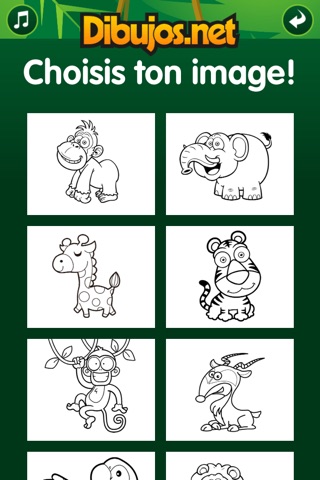 Jungle Coloring Pages screenshot 3