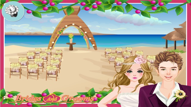 Bride and Groom - Fun wedding dress up and make up game with(圖5)-速報App