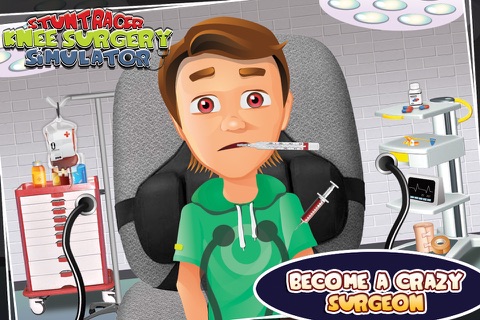 Stunt Racer Surgery Simulator – Virtual hospital care game for little surgeon screenshot 3