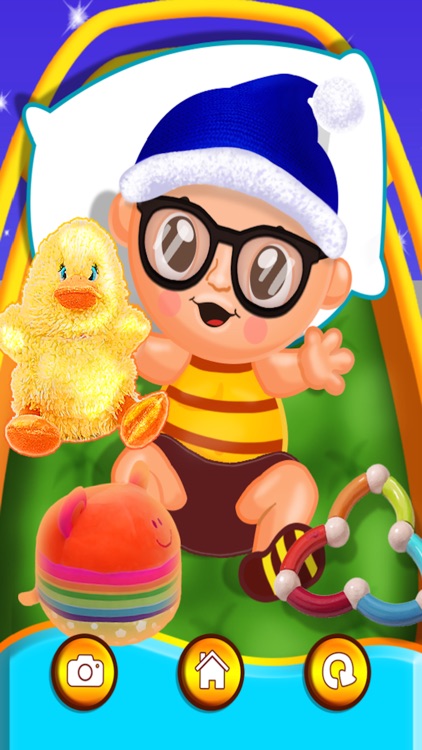 Newborn Baby Love - A free dressup, bathing, cleaning and pure mommy care game for kids screenshot-4