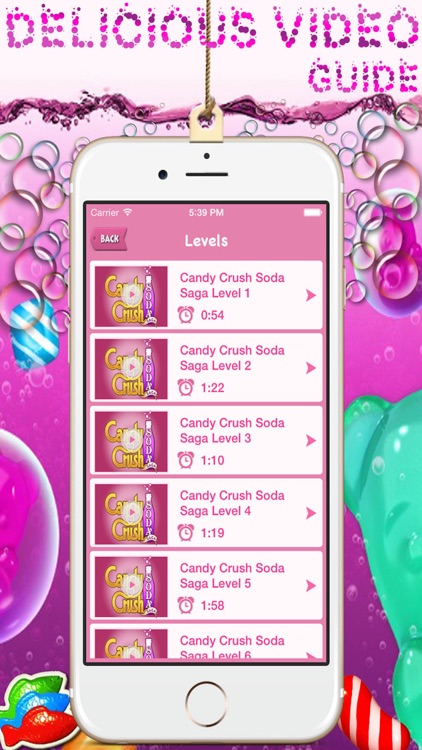 Guide For Candy Crush Soda Saga - All Level Video,Walkthrough