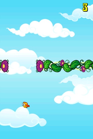 Ladybug Flap Hero: Crazy Bug Bounce and Munch screenshot 2