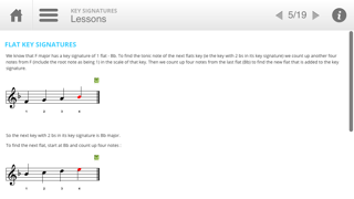 How to cancel & delete Musition Key Signatures from iphone & ipad 4