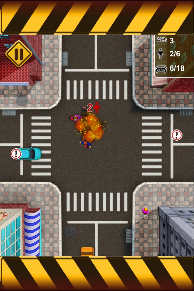 Busy Traffic Street Free - A Endless Rush Hour Crossy Road Game screenshot 4