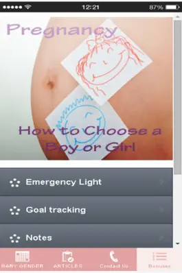 Game screenshot Pregnancy:How to Choose a Boy or a Girl apk