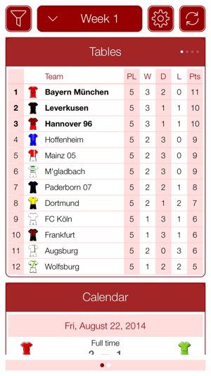 Deutsche Fußball 2013-2014 - Mobile Matc