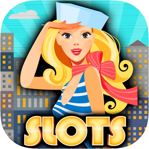 `` Fashion Girl Slots `` - Spin the dress up wheel to win the riches price !! icon