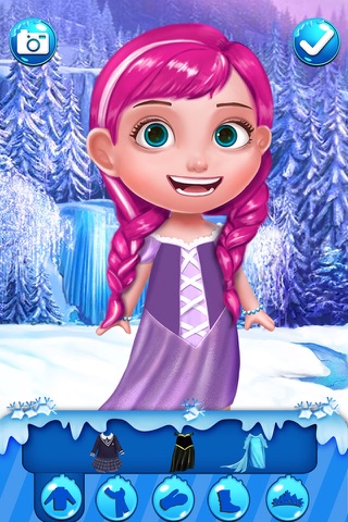 The Makeover! - Frozen Princess Sisters Beauty Salon! screenshot 3