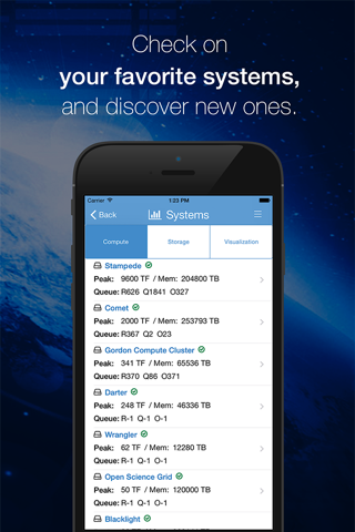 XSEDE User Portal Mobile screenshot 3