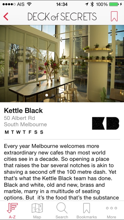 Melbourne Dining Secrets - A Melbourne city dining guide screenshot-3