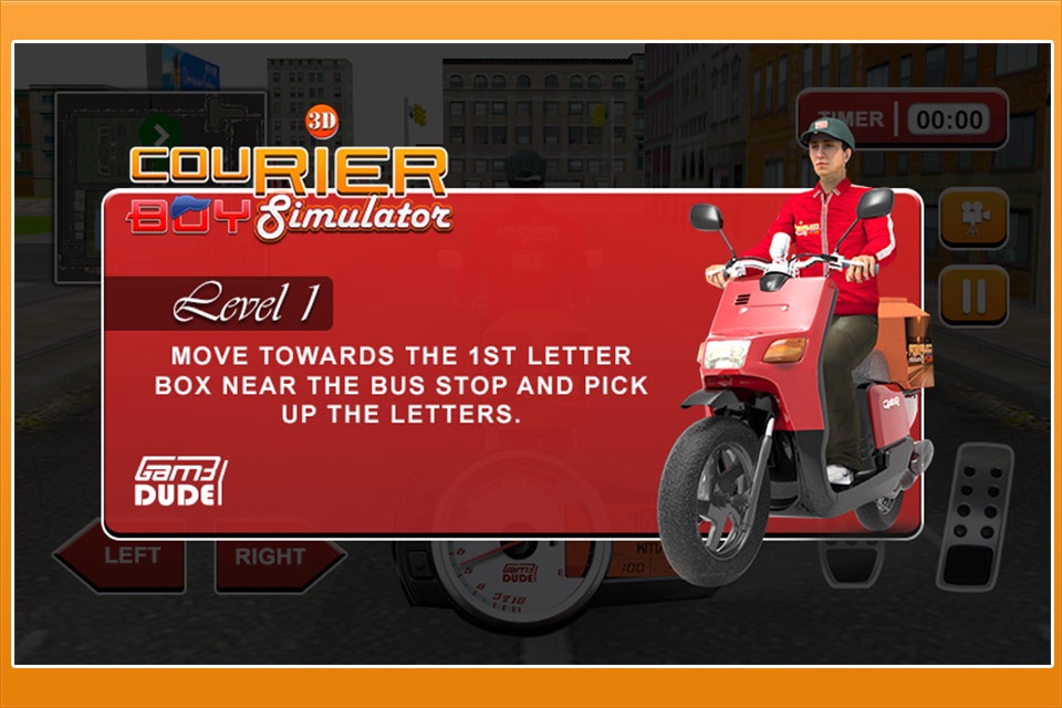 3D Courier Boy Simulator - Best courier, postal service and rider simulation game screenshot 3