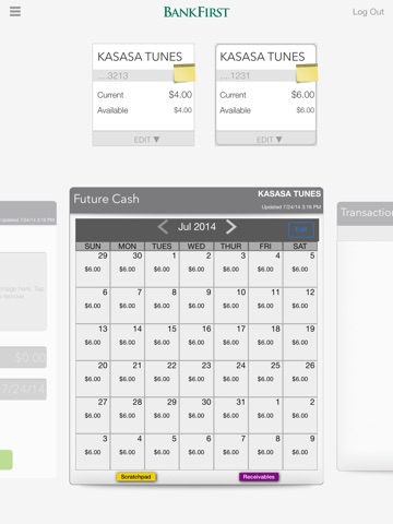 BankFirst Business for iPad screenshot 4