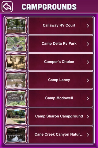 Alabama Campgrounds & RV Parks screenshot 3